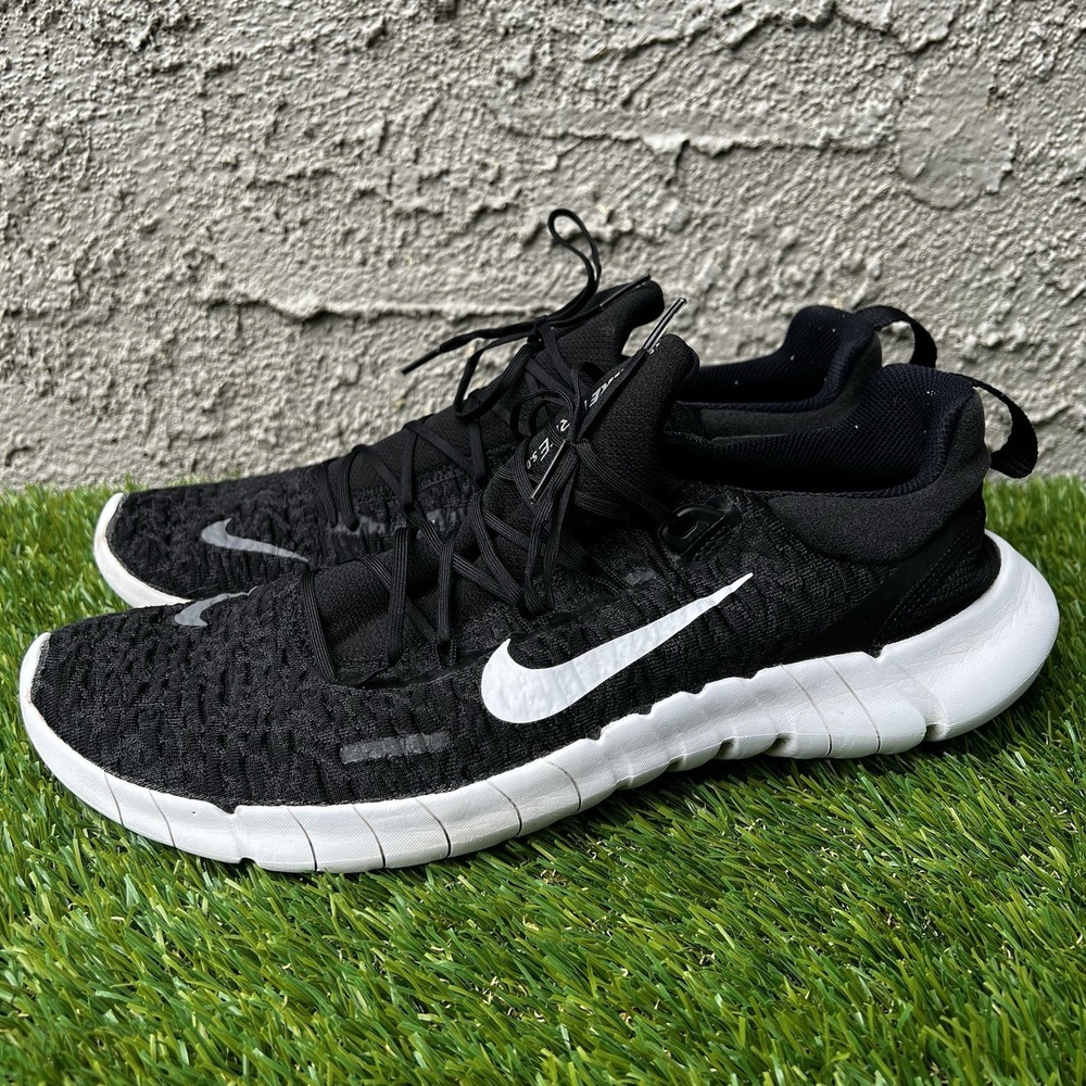 Nike Shoes Men Size 13 Free RN 5.0 Next Nature Black White CZ1884-001
